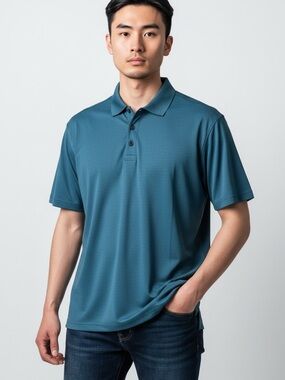 George Teal Short-Sleeve Henley